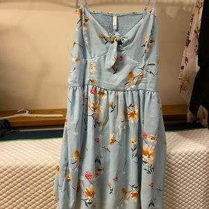 Blue Floral Dress - Target